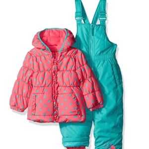Pink Platinum Kids Matching Set - Pink and Teal